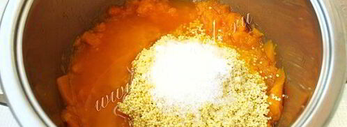 тыквенная каша с пшеном. Шаг 5