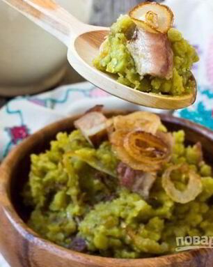 Вкусная гороховая каша