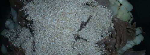 ячневая каша на бараньей рульке. Шаг 3