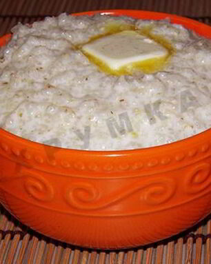 Ячневая каша в мультиварке на молоке классическая