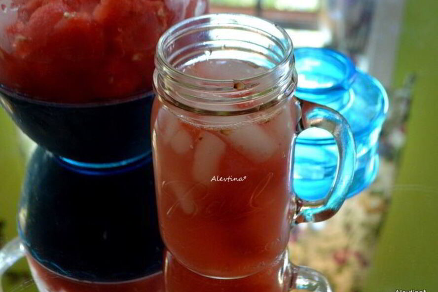 Рецепт арбузна-имбирного напиток