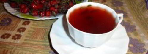 брусничный чай. Шаг 3