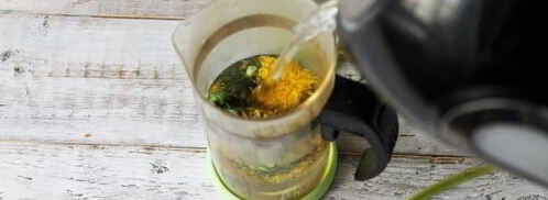 чай из одуванчиков. Шаг 6