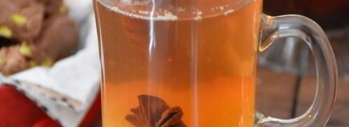 чай с апельсином и корицей. Шаг 7