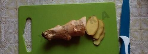 чай с имбирем, лимоном и яблоками. Шаг 2