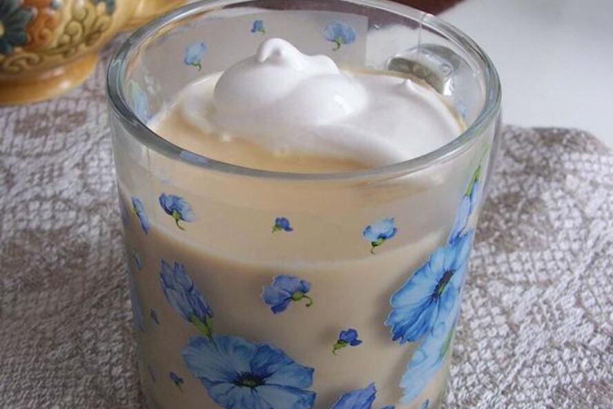 Рецепт чая с молоком нежное облако