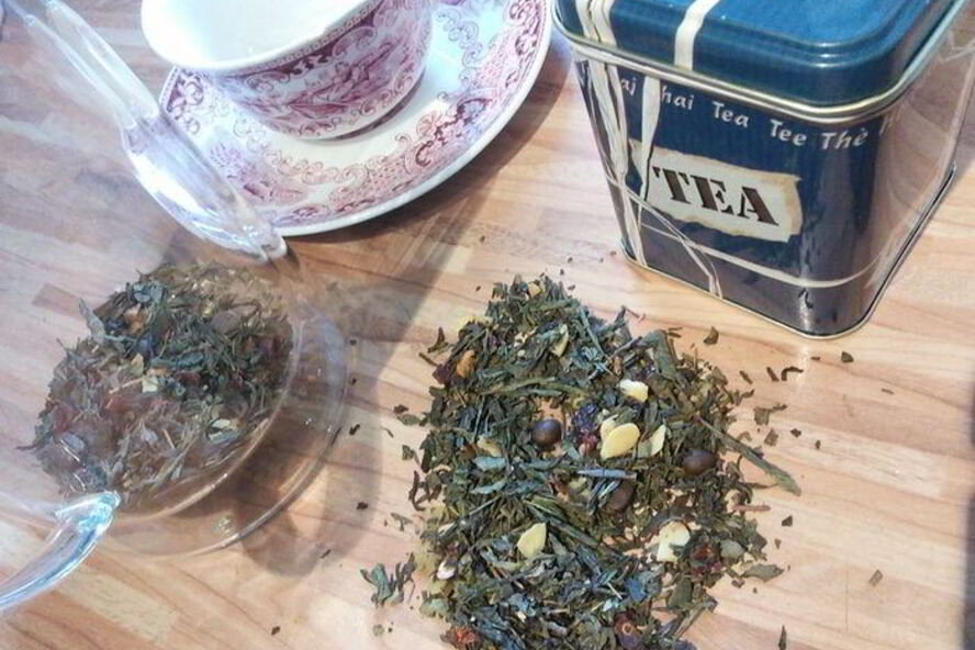 Рецепт чая зеленого ароматного