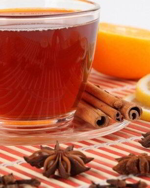 Имбирный чай с корицей
