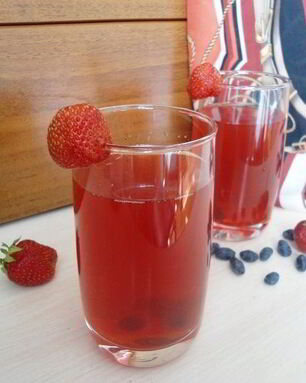 Холодный чай Ягодный ройбуш