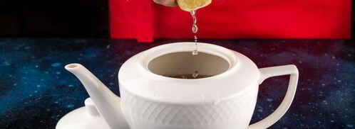 холодный летний чай с мятой и лимоном. Шаг 5