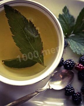 Листья ежевики чай