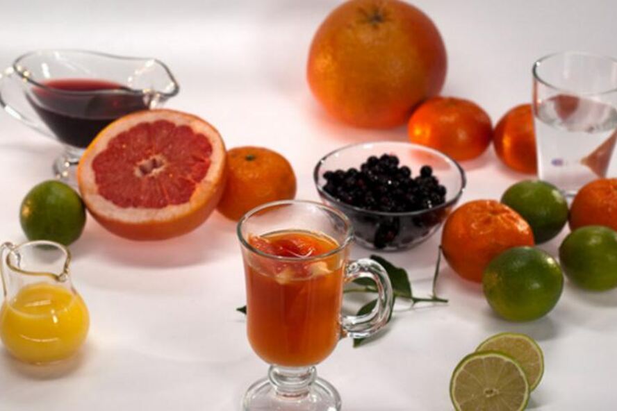 Рецепт мандаринового чая