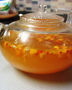 Облепиховый чай с медом