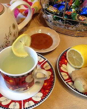 Полезный имбирный чай