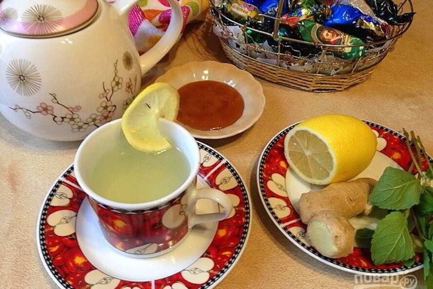 Рецепт полезного имбирного чая