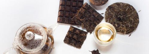 прессованный белый чай бай мудань. Шаг 2