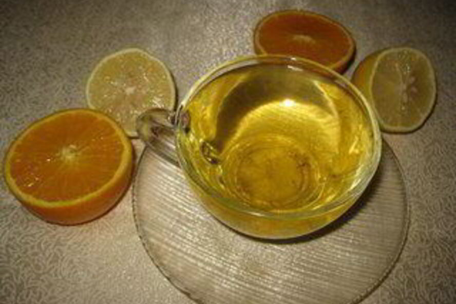 Рецепт ромашкового чая с цитрусовыми