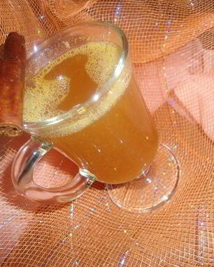 Согревающий мандариновый чай