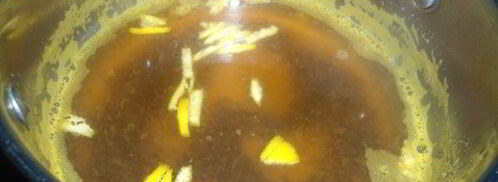 согревающий мандариновый чай. Шаг 2