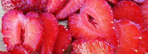 сушеная клубника на чай. Шаг 2