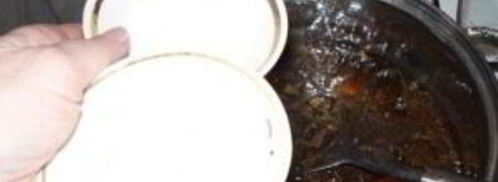 зеленый чай с солью. Шаг 2