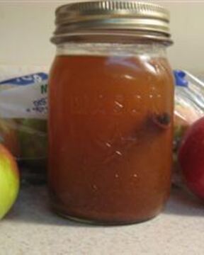 Горячительный яблочный напиток