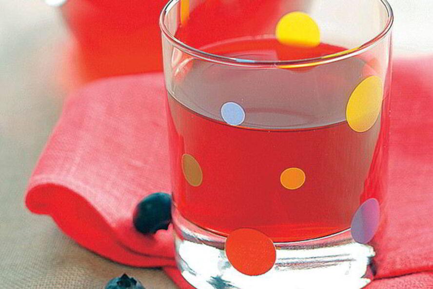 Рецепт киселя из черники