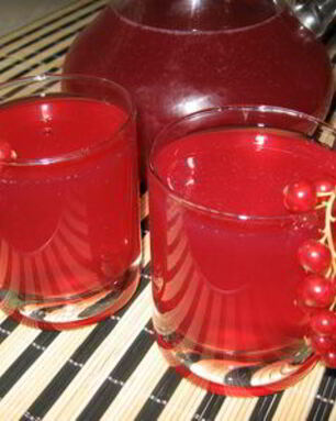 Кисель из красной смородины