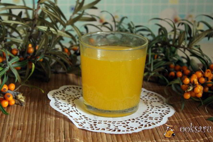 Рецепт киселя из облепихи