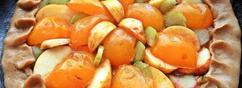 галета по-летнему на кофейном тесте. Шаг 15