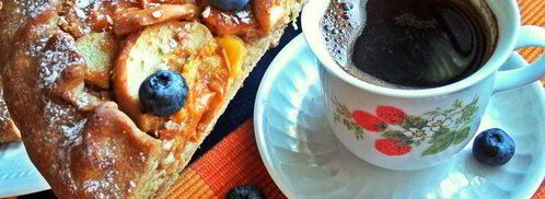 галета по-летнему на кофейном тесте. Шаг 20