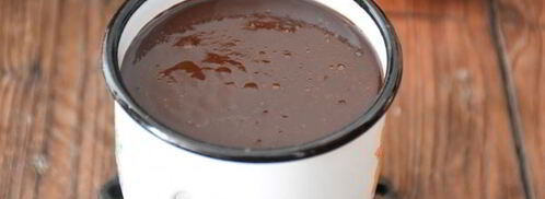 горячий шоколад с кофе. Шаг 7