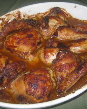 Израильский кофейный цыпленок