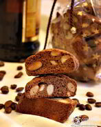 Кантуччи с эспрессо и марципаном