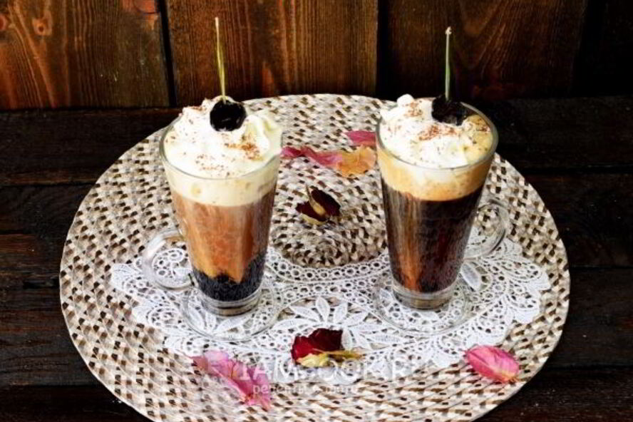 Рецепт кофе черного лес