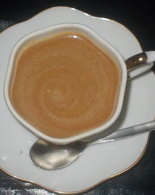 Кофе с белым шоколадом и лимоном