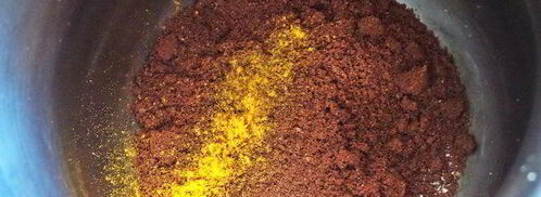 кофе с малиновыми сливками. Шаг 2