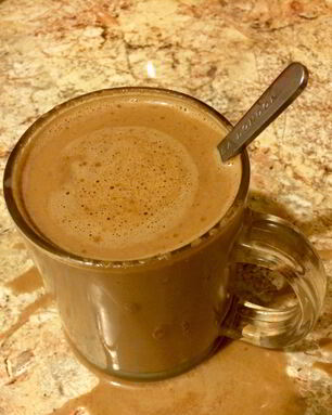 Кофе с шоколадом и сгущеным молоком