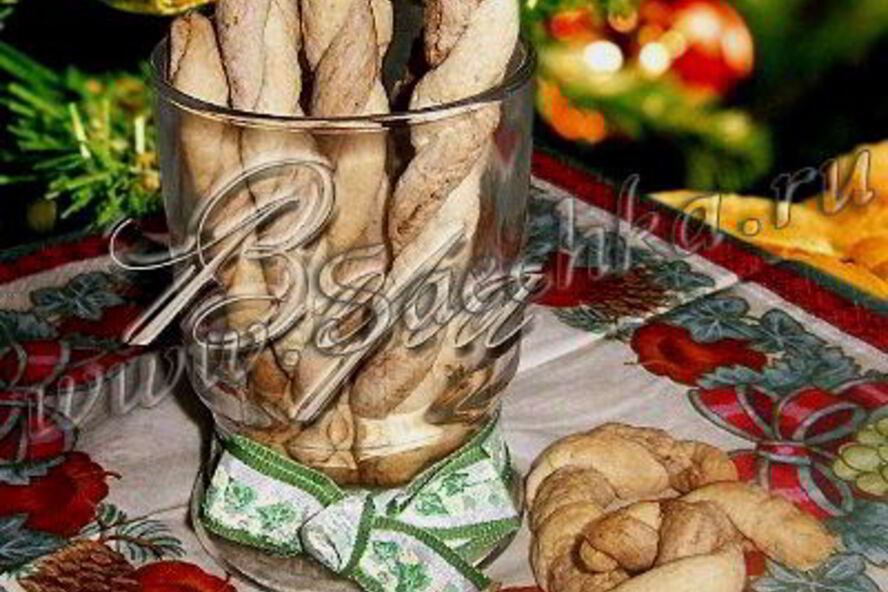 Рецепт кофейно-ванильных косички