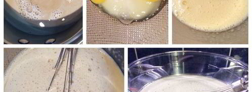 наполеон с горьким шоколадом, кофе и миндальной пастой. Шаг 2