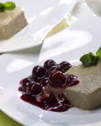 Парфе из кофе со льдом и кокосом