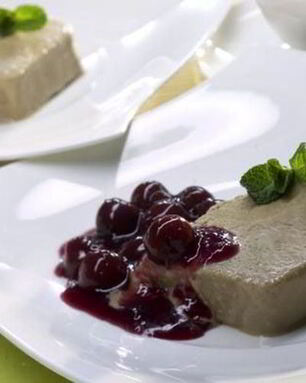 Парфе из кофе со льдом и кокосом