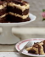 Пряный кофейно-шоколадный торт