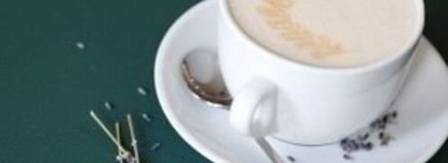 раф-кофе с лавандой. Шаг 3