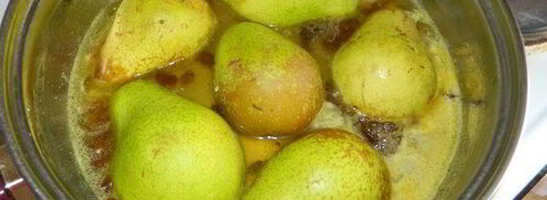 корзинки с грушами и апельсиновым сиропом. Шаг 2