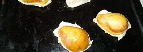 корзинки с грушами и апельсиновым сиропом. Шаг 5