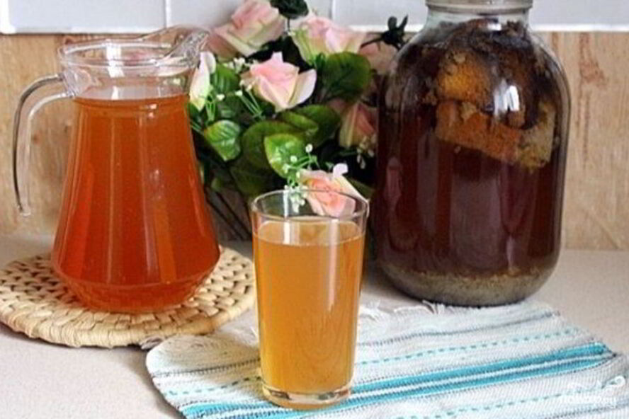 Рецепт кваса из ржаного хлеба