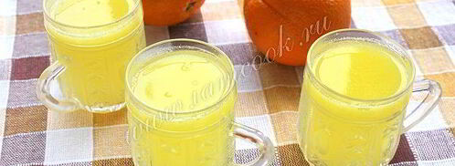 лимонад из апельсинов. Шаг 7