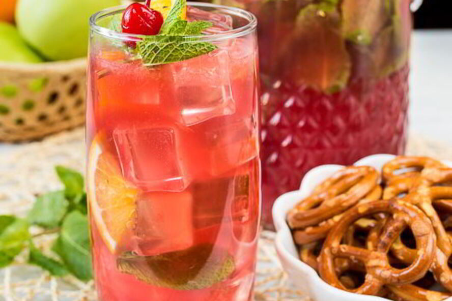 Рецепт вишневого лимонада