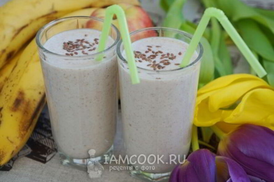 Рецепт льняного коктейля убийца голода